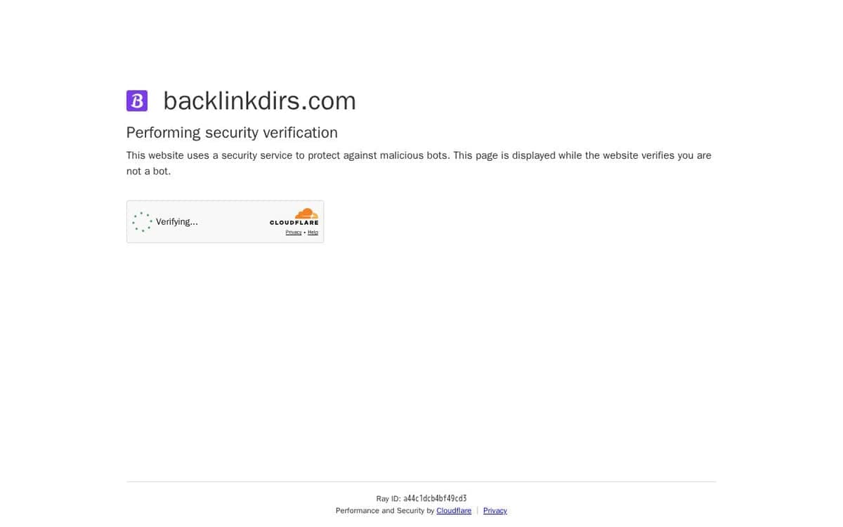 Homepage of Backlinkdirs.com (backlinkdirs.com)