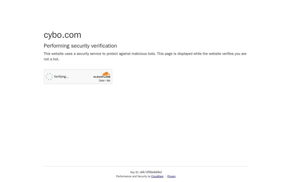 Homepage of Cybo (cybo.com)
