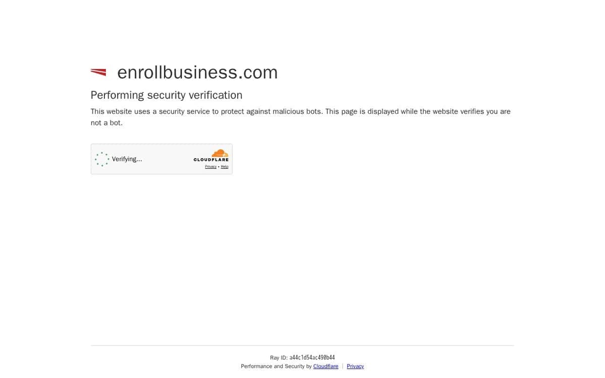 Homepage of Enrollbusiness (enrollbusiness.com)