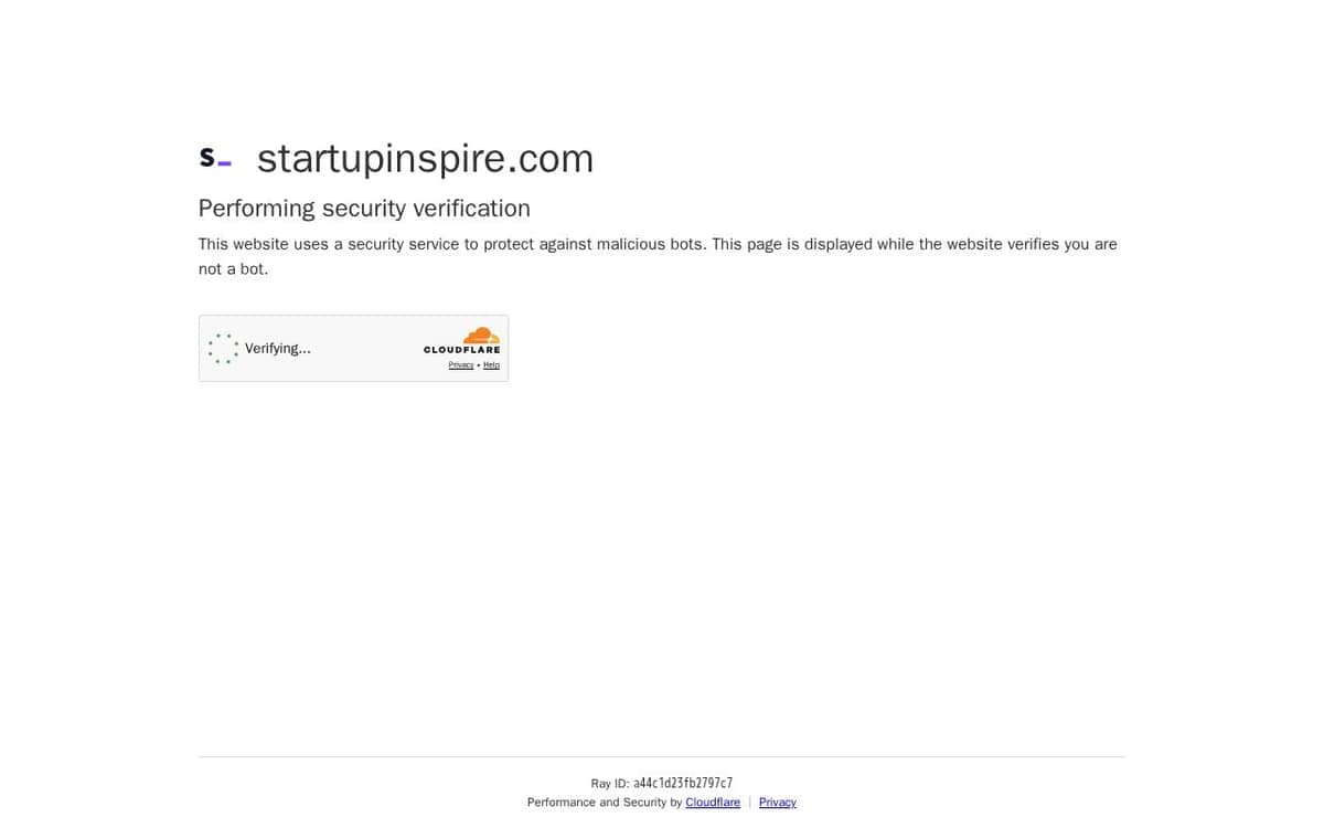 Homepage of Inspiration gallery for startups (startupinspire.com)