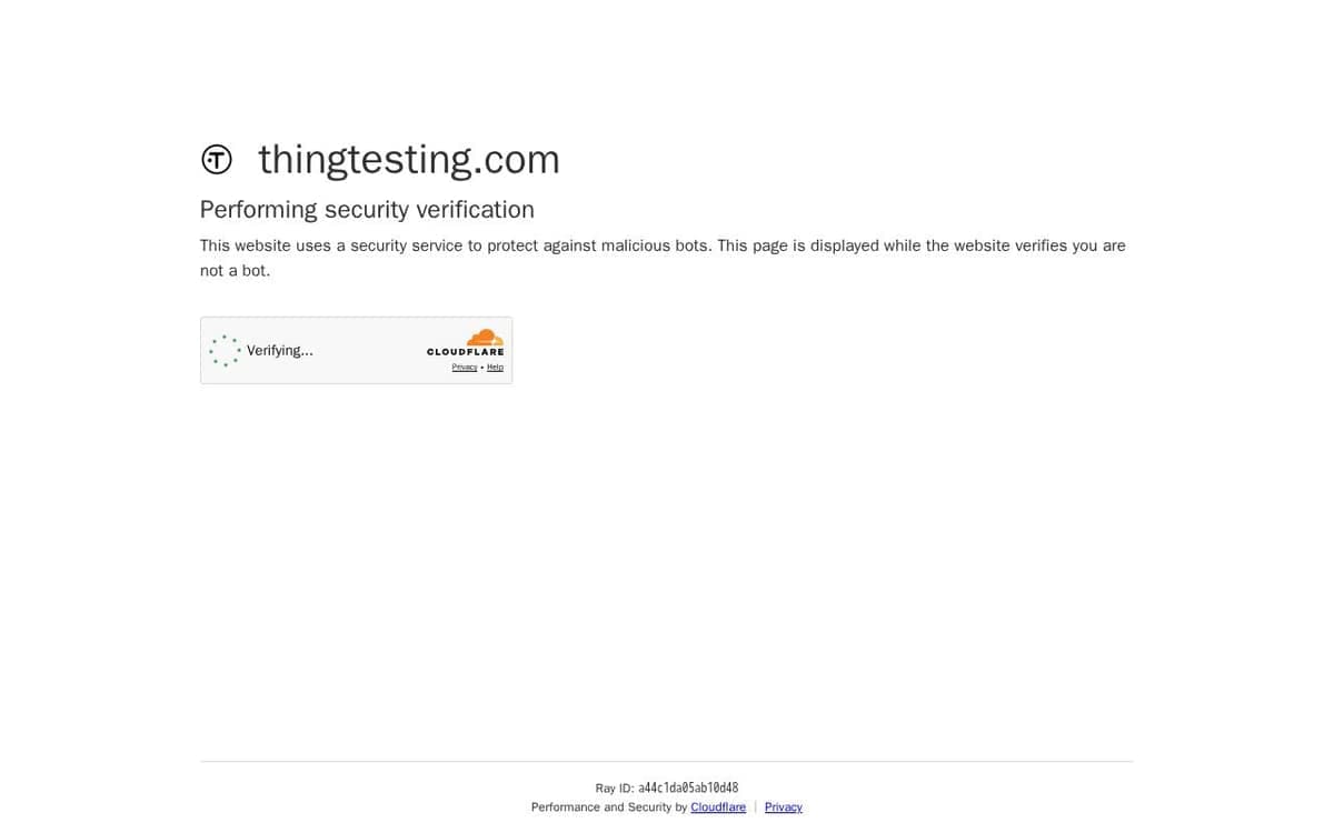 Homepage of Thing Testing (thingtesting.com)
