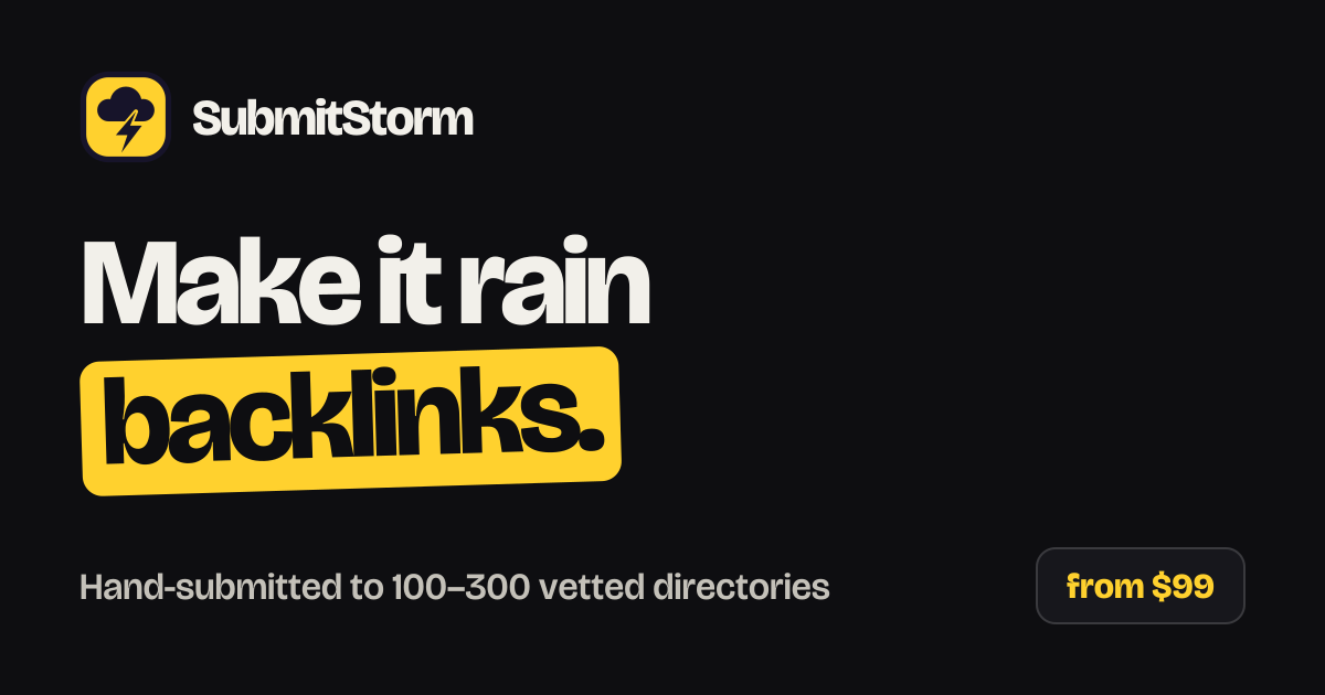 SubmitStorm screenshot 1